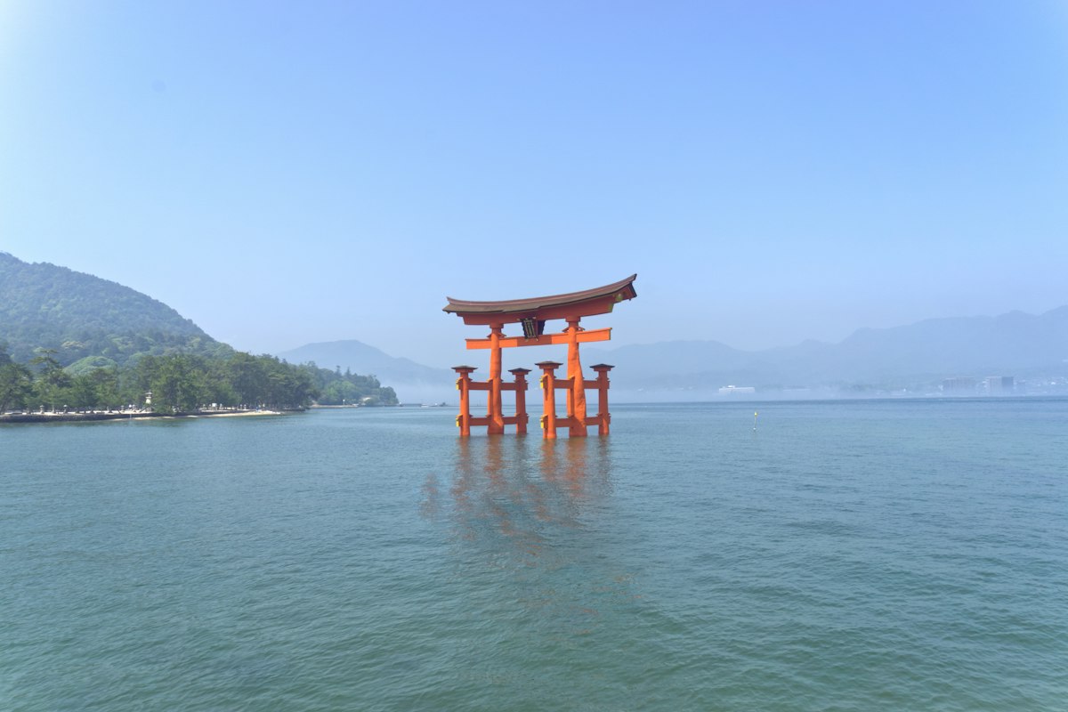 宮島海上鳥居與瀨戶內